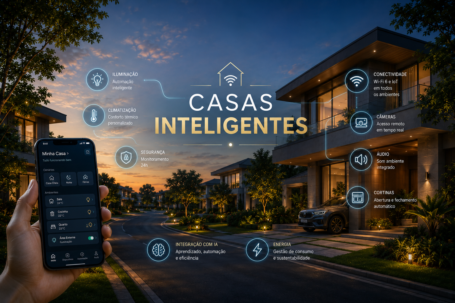 Casas Inteligentes: As Tendências que Estão Transformando Alphaville
